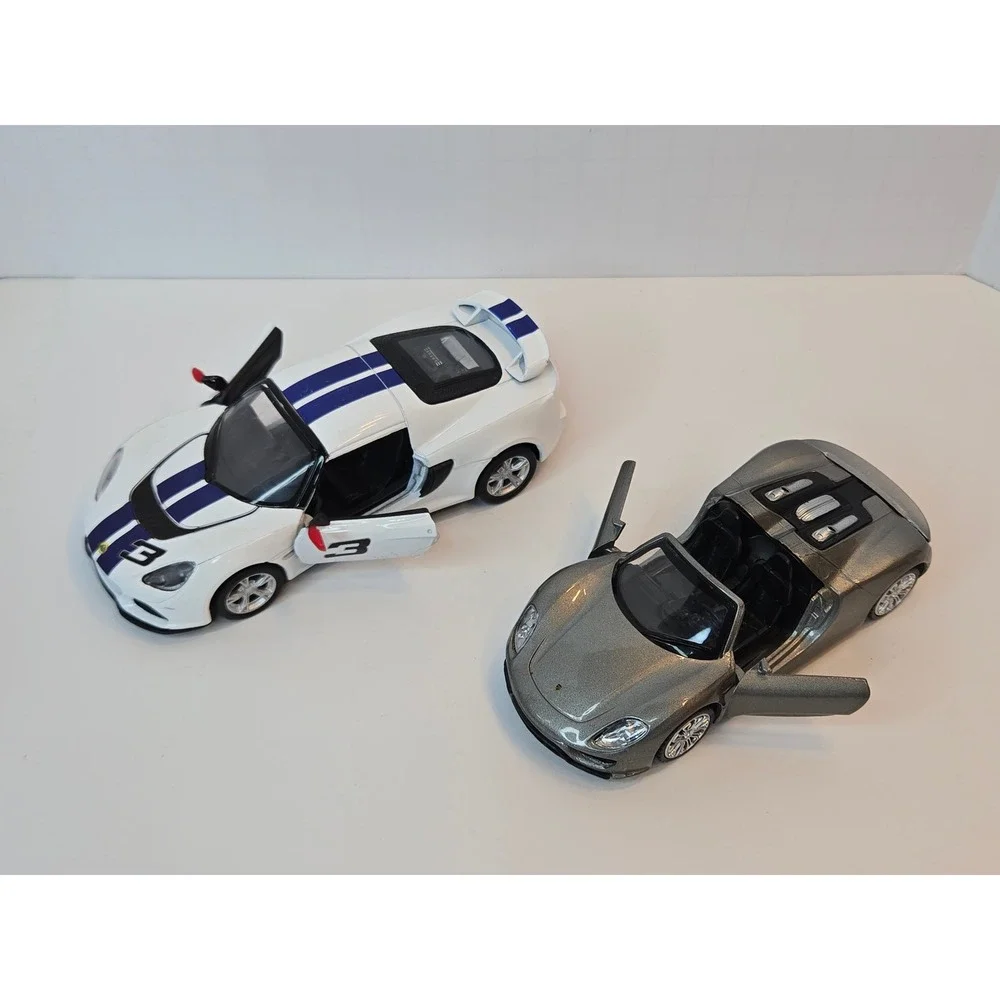 Kinsmart MSZ Car Lot 1957 Corvette Audi A7 Lotus Exige S Porsche 918 Spyder